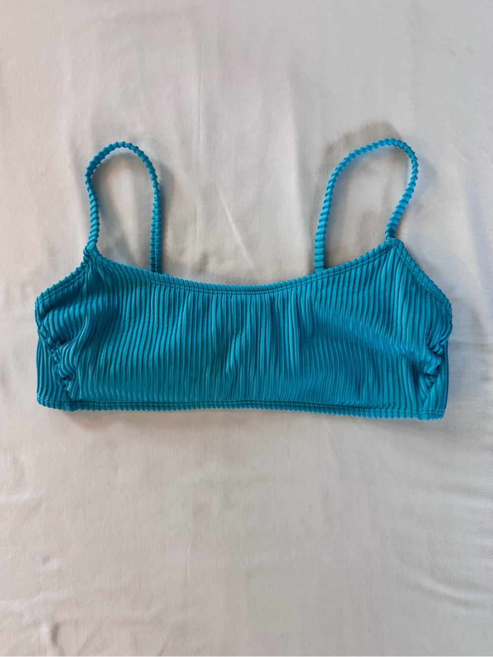 Xhilaration Bikini Top, Turquoise, Size XL